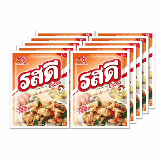 รสดีซุปผงรสไก่ 140 กรัม (แพ็ก 10 ชิ้น)