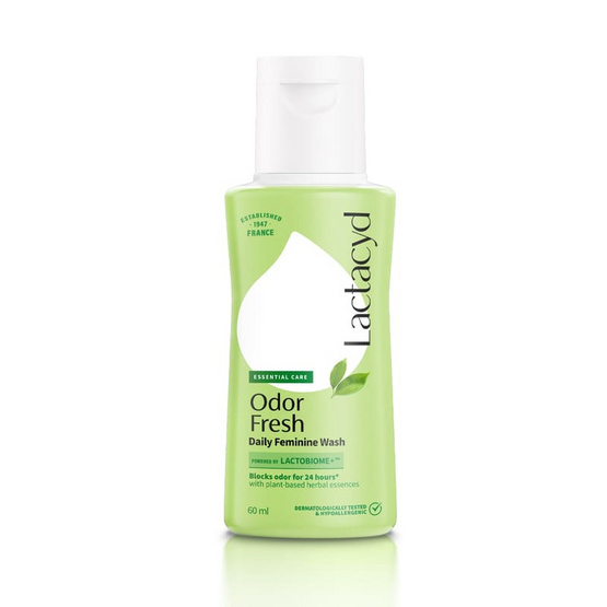 แลคตาซิด ผลิตภัณฑ์ทำความสะอาดจุดซ่อนเร้น สูตรออดอร์ เฟรช 60 มล. (แพ็ก 6 ชิ้น)