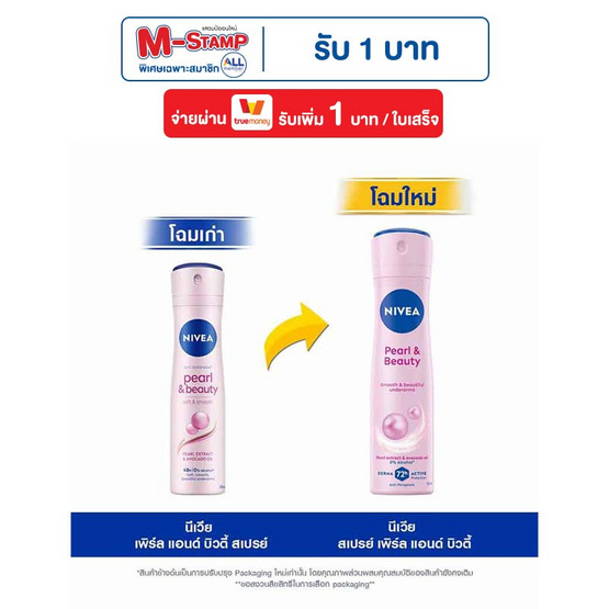 นีเวีย สเปรย์เพิร์ล&บิวตี้ 150 มล.