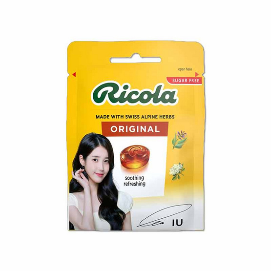 ริโคลา ลูกอมชูการ์ฟรี ออริจินอล 15 กรัม (แพ็ก 15 ถุง)