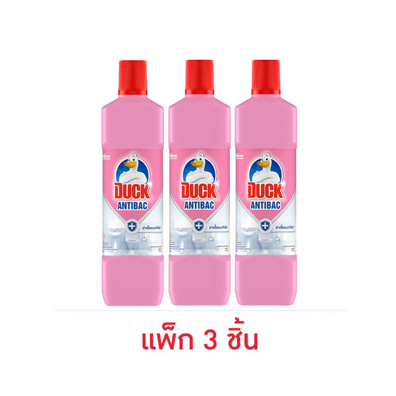เป็ด พิ้งค์ฟลอรัล น้ำยาล้างห้องน้ำ ชมพู 900 มล. (แพ็ก 3 ชิ้น) เป็ด พิ้งค์ฟลอรัล น้ำยาล้างห้องน้ำ ชมพู 900 มล. (แพ็ก 3 ชิ้น)