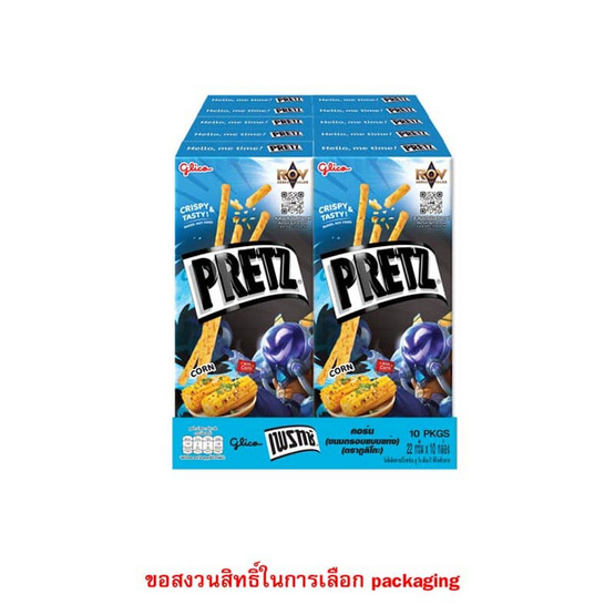สั่งจอง กูลิโกะเพรทซ์ คอร์น 22 กรัม (แพ็ก 10 กล่อง)