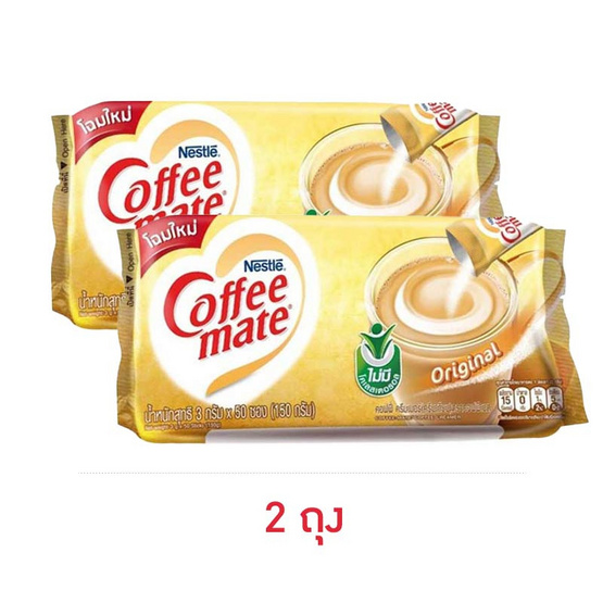 คอฟฟี่เมต ครีมเทียมชนิดผง 150 กรัม (3 กรัม x 50 ซอง)