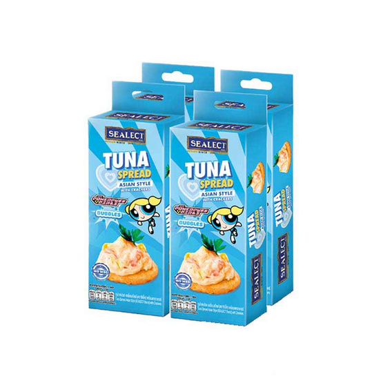 ซีเล็ค ทูน่าสเปรด+แครกเกอร์ เอเชี่ยนสไตล์ 75 กรัม (แพ็ก 4 ชิ้น) ซีเล็ค ทูน่าสเปรด+แครกเกอร์ เอเชี่ยนสไตล์ 75 กรัม (แพ็ก 4 ชิ้น)