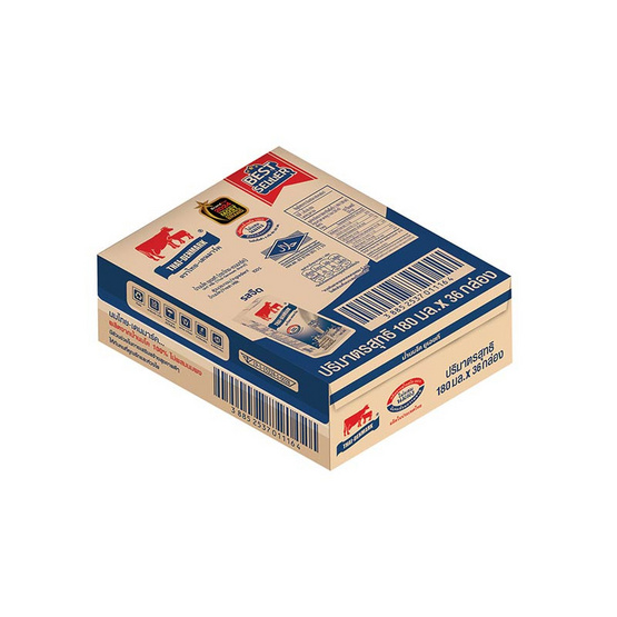 ไทย-เดนมาร์ค นมUHT รสจืด 180 มล. (ยกลัง 36 กล่อง)
