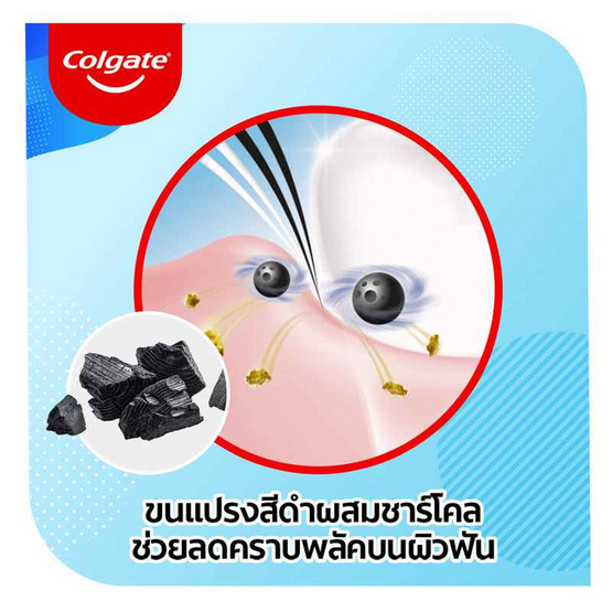 คอลเกต แปรงสีฟัน สลิมซอฟท์อินบีทวีนคลีน (แพ็ก 6 ด้าม)