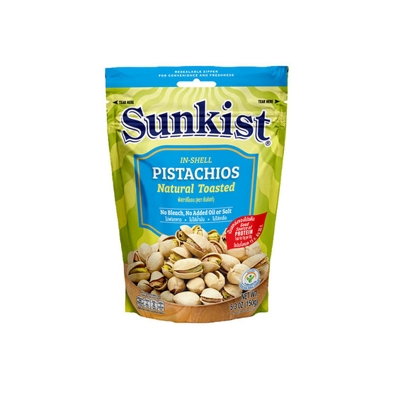 ซันคิสท์ พิสทาชิโออบ 150 กรัม