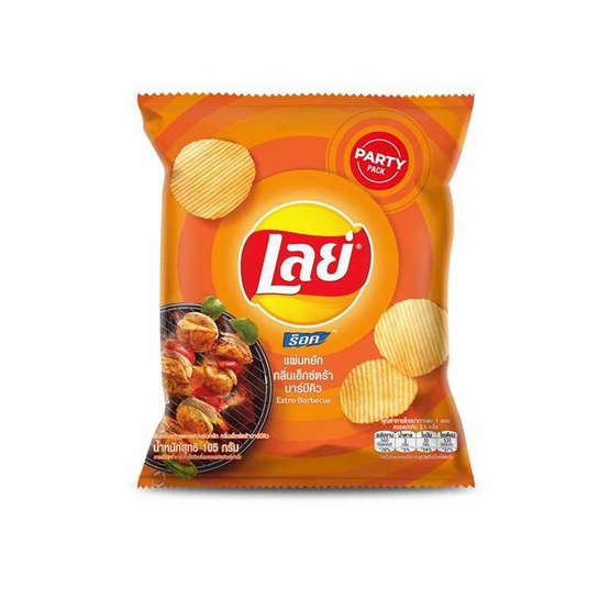 เลย์ร็อค รสบาร์บีคิว 105 กรัม