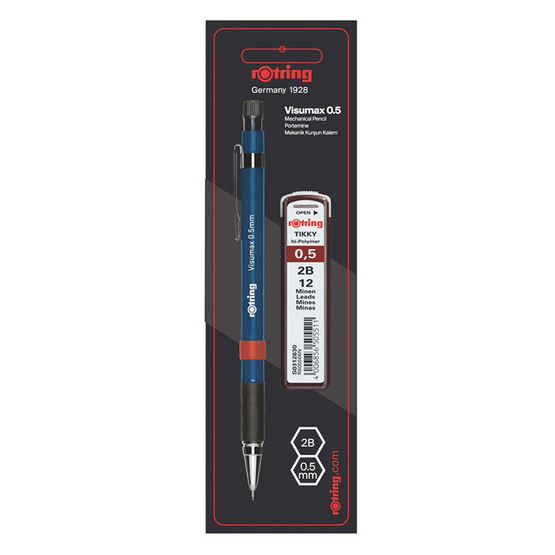 Rotring VISU MAX ดินสอกด0.5มม.พร้อมไส้ดินสอ2B