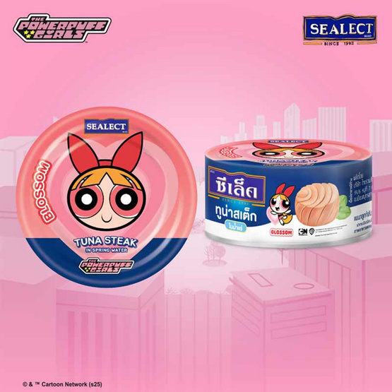 ซีเล็ค ทูน่าสเต็กในน้ำแร่ 165 กรัม (แพ็ก 4 ชิ้น)