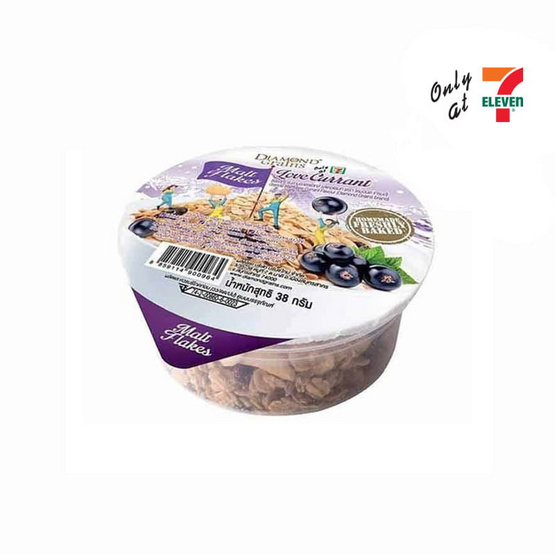 ไดมอนด์เกรนมอลต์เฟลค รสเคอแรนท์ 38 กรัม แพ็ก 6 ชิ้น