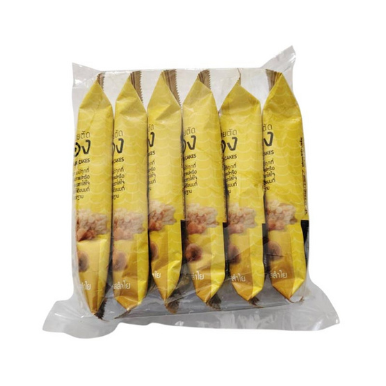 ปลาทอง ข้าวซอยตัด รสลำไย 15 กรัม (แพ็ก 6 ชิ้น)