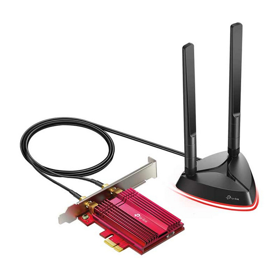 TP-Link PCIe อแดปเตอร์ Archer TX3000E AX3000 Wi-Fi 6 Bluetooth 5.0 PCIe Adapter