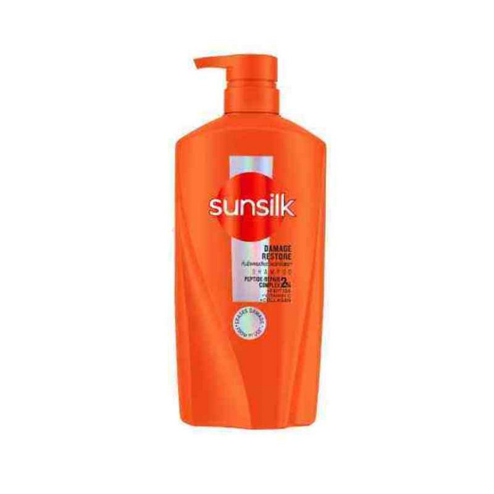 ซันซิล แชมพู แดเมจ รีสโตร์ (สีส้ม) 520 มล.