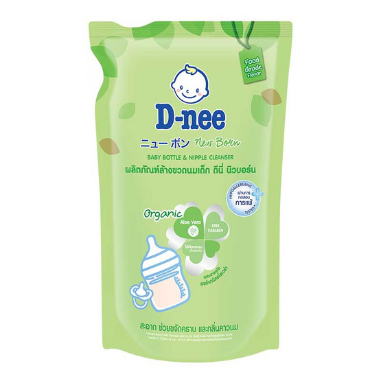 D-nee นิวบอร์นล้างขวดนม 600 มล. D-nee นิวบอร์นล้างขวดนม 600 มล.