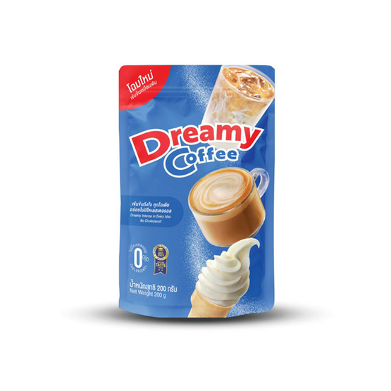 คอฟฟี่ดรีมมี่ ครีมเทียมไขมัน 0% 200 กรัม (แพ็ก 6 ถุง)