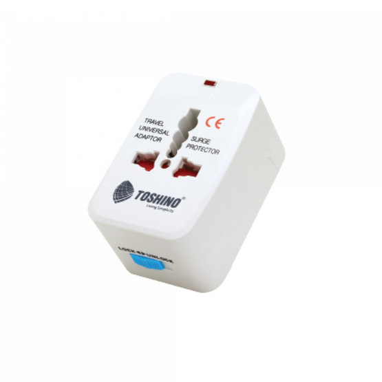 Toshino ปลั๊ก Travel Adapter 4in1 DE-204