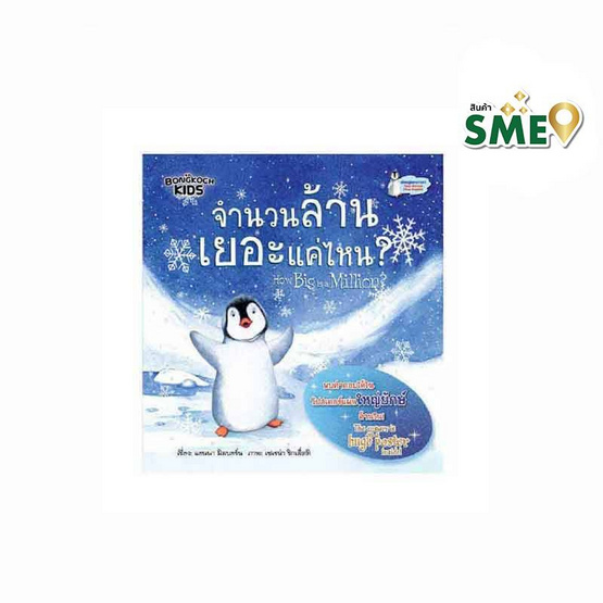 หนังสือ จำนวนล้านเยอะแค่ไหน? HOW BIG IS A MILLION ?