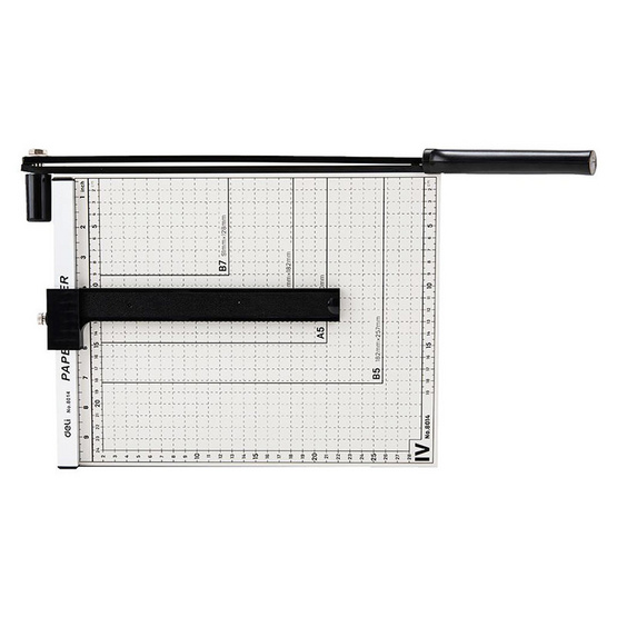 KASSINI Deli 8014 แท่นเหล็กตัดกระดาษ 12x10 นิ้ว