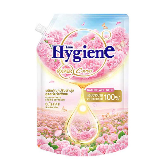 ไฮยีน น้ำยาปรับผ้านุ่ม เนเจอร์ ซันไรส์คิส 1000 มล.