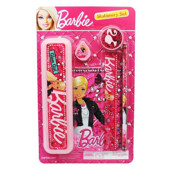 หนังสือ Barbie อักษรซ่อนคำแสนสนุก + ชุดเครื่องเขียน