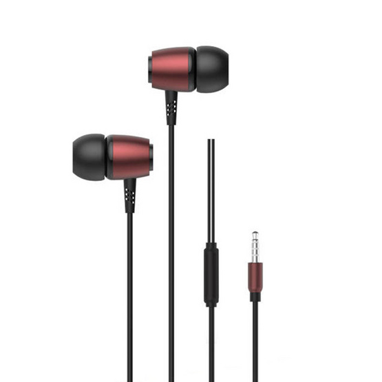 Hale In-Ear Headphone HS-07 Black&Rad