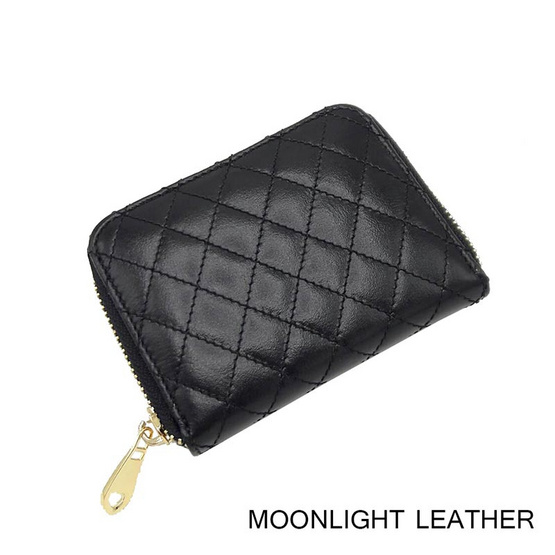 Moonlight WL078BKO กระเป๋าใส่เหรียญหนังแท้ MOONLIGHT รุ่น Mizzy