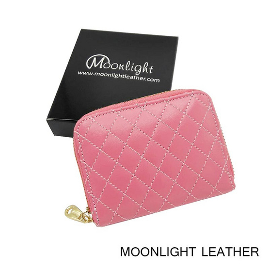 Moonlight WL078BKO กระเป๋าใส่เหรียญหนังแท้ MOONLIGHT รุ่น Mizzy Moonlight WL078BKO กระเป๋าใส่เหรียญหนังแท้ MOONLIGHT รุ่น Mizzy