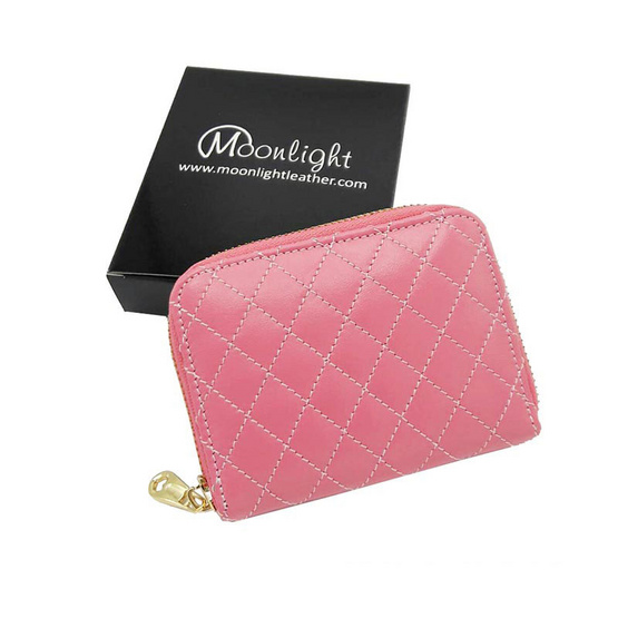 Moonlight WL078BKO กระเป๋าใส่เหรียญหนังแท้ MOONLIGHT รุ่น Mizzy Moonlight WL078BKO กระเป๋าใส่เหรียญหนังแท้ MOONLIGHT รุ่น Mizzy
