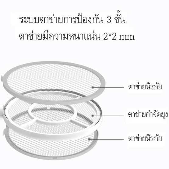 YAGE ไม้ตียุงชาร์จไฟสายUSB YG-D005