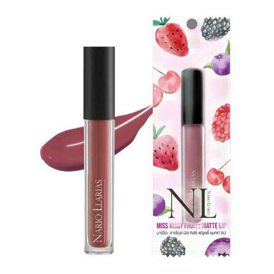Nario Llarias ลิปสติก Miss Kissy Fruity Matte Lip Nario Llarias ลิปสติก Miss Kissy Fruity Matte Lip