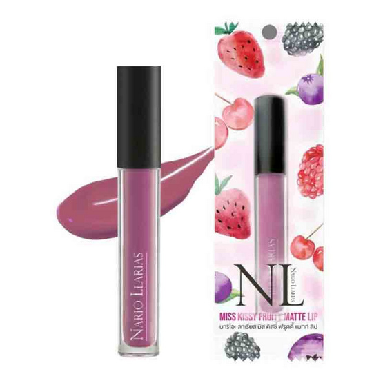 Nario Llarias ลิปสติก Miss Kissy Fruity Matte Lip