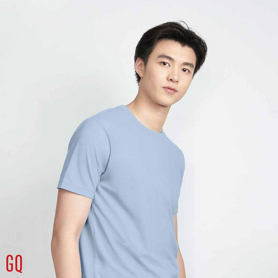 GQ เสื้อยืดสีฟ้า