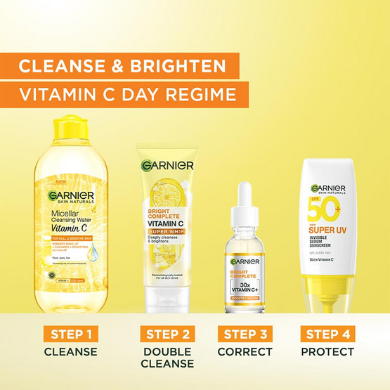 การ์นิเย่ ไบรท์ คอมพลีท วิตามินซี ซูเปอร์ วิป 100 มล.