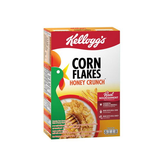 เคลล็อกส์ คอร์นเฟลกส์ ฮันนี่แอนด์นัต 200 กรัม (แพ็ก 2 ชิ้น)