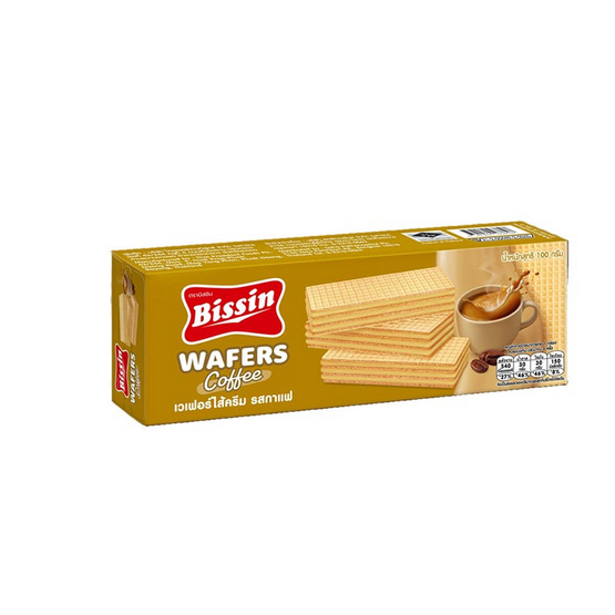 บิสชิน เวเฟอร์รสกาแฟ 100 กรัม
