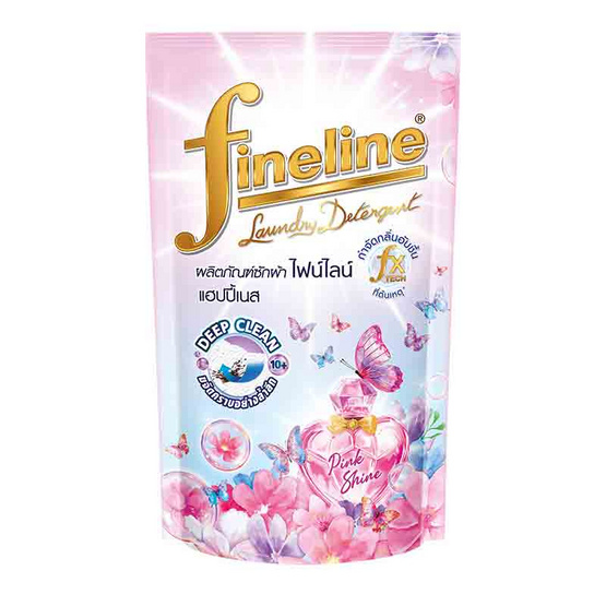 ไฟน์ไลน์ ผลิตภัณฑ์ซักผ้าชนิดน้ำ แฮปปี้เนส สวีทฟอรัล สีชมพู 400 มล. ไฟน์ไลน์ ผลิตภัณฑ์ซักผ้าชนิดน้ำ แฮปปี้เนส สวีทฟอรัล สีชมพู 400 มล.