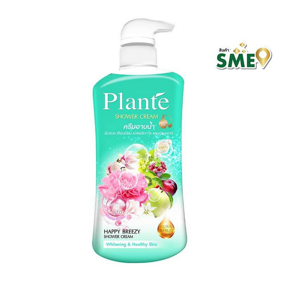 Plante แพลนเต้ ครีมอาบน้ำ กลิ่น แฮปปี้ บรีซซี่ 500 มล.