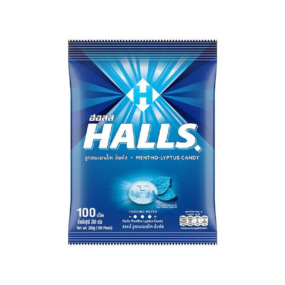 สั่งจอง ฮอลล์ ลูกอมเมนโทลิปตัส (100เม็ด) 280 กรัม