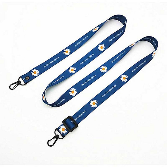 Fancyqube สายคล้องดอกเดซี่ (แพ็ก 3 ชิ้น) กรม ดำ แดง