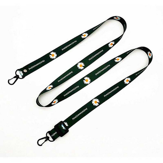 Fancyqube สายคล้องดอกเดซี่ (แพ็ก 3 ชิ้น) กรม ดำ แดง