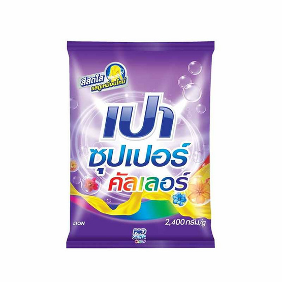 เปา คัลเลอร์นาโนเทค ผงซักฟอก 2400 กรัม