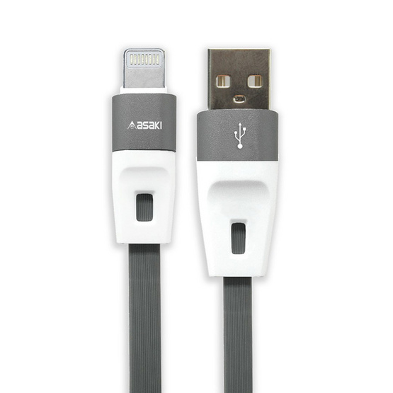 Asaki หัวชาร์จพร้อมสาย Lightning รุ่น A-292 Asaki หัวชาร์จพร้อมสาย Lightning รุ่น A-292