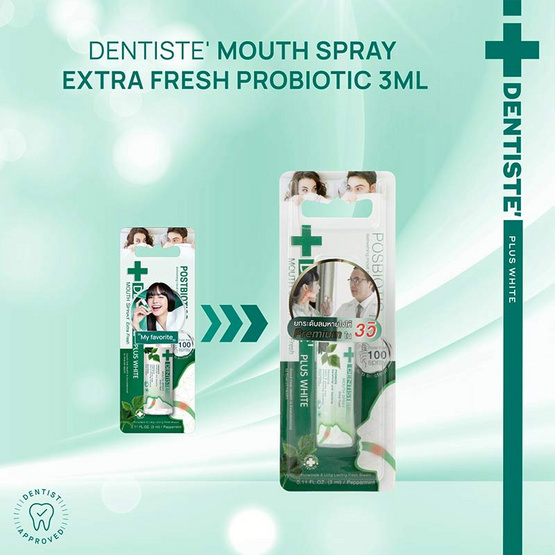 เดนทิสเต้ สเปรย์ระงับกลิ่นปาก 3 มล.
