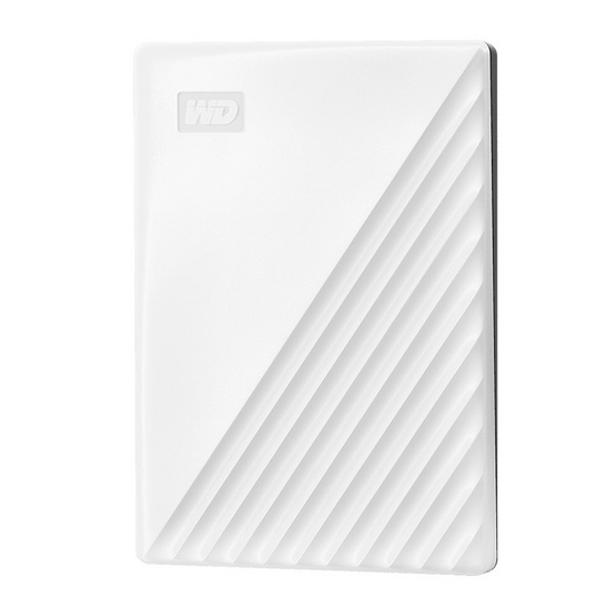 WD ฮาร์ดดิสก์พกพา My Passport (WDBYVG0010BWT-WESN) 1TB