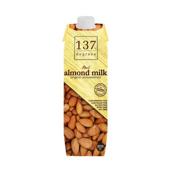 137 ดีกรี นมอัลมอนด์ สูตรไม่หวาน 1 ลิตร 137 ดีกรี นมอัลมอนด์ สูตรไม่หวาน 1 ลิตร