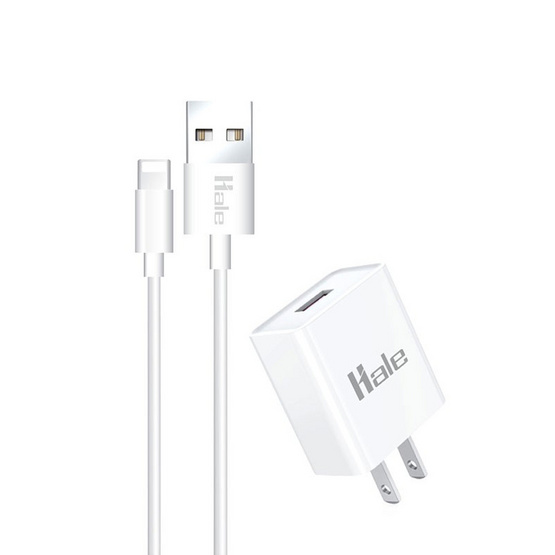 Hale หัวชาร์จพร้อมสาย Lightning รุ่น HCS-08L