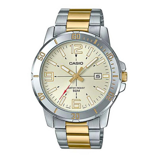 Casio นาฬิกาข้อมือ รุ่น MTP-VD01SG-9BV Casio นาฬิกาข้อมือ รุ่น MTP-VD01SG-9BV