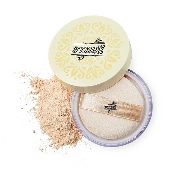 Kaowmanee แป้งฝุ่นโปรงแสง Tanaka Translucent Herbal Loose Powder 13 กรัม