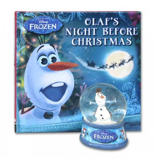 Disney Frozen Book and Glitter Globe